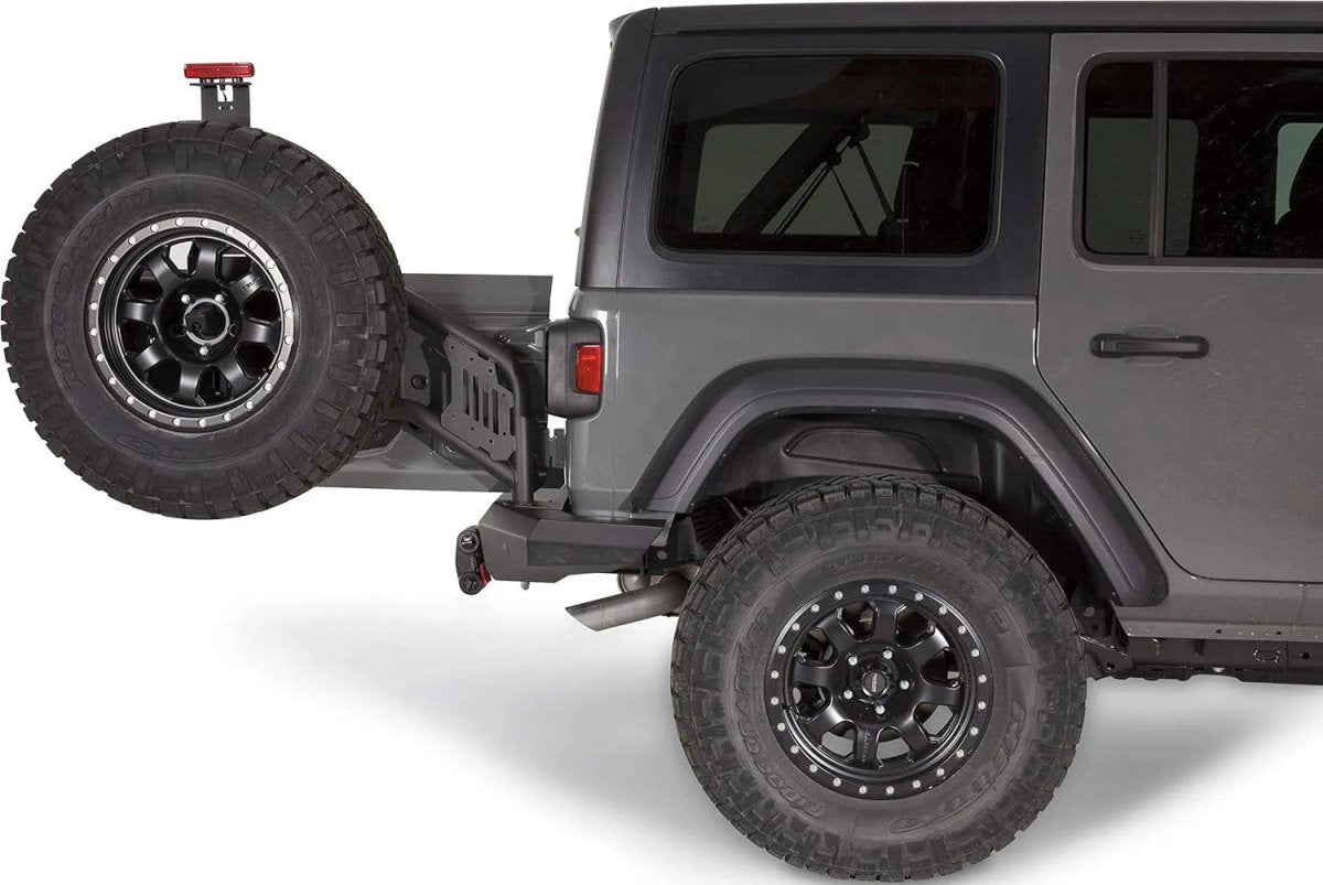 Porte Roue pour PC Arrière WARN Elite Jeep Wrangler JL 2018+ - Jeep Gladiator JT