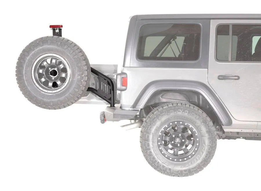 Porte Roue pour PC Arrière WARN Elite Jeep Wrangler JL 2018+ - Jeep Gladiator JT