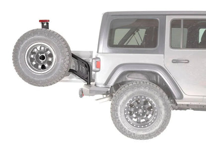 Porte Roue pour PC Arrière WARN Elite Jeep Wrangler JL 2018+ - Jeep Gladiator JT