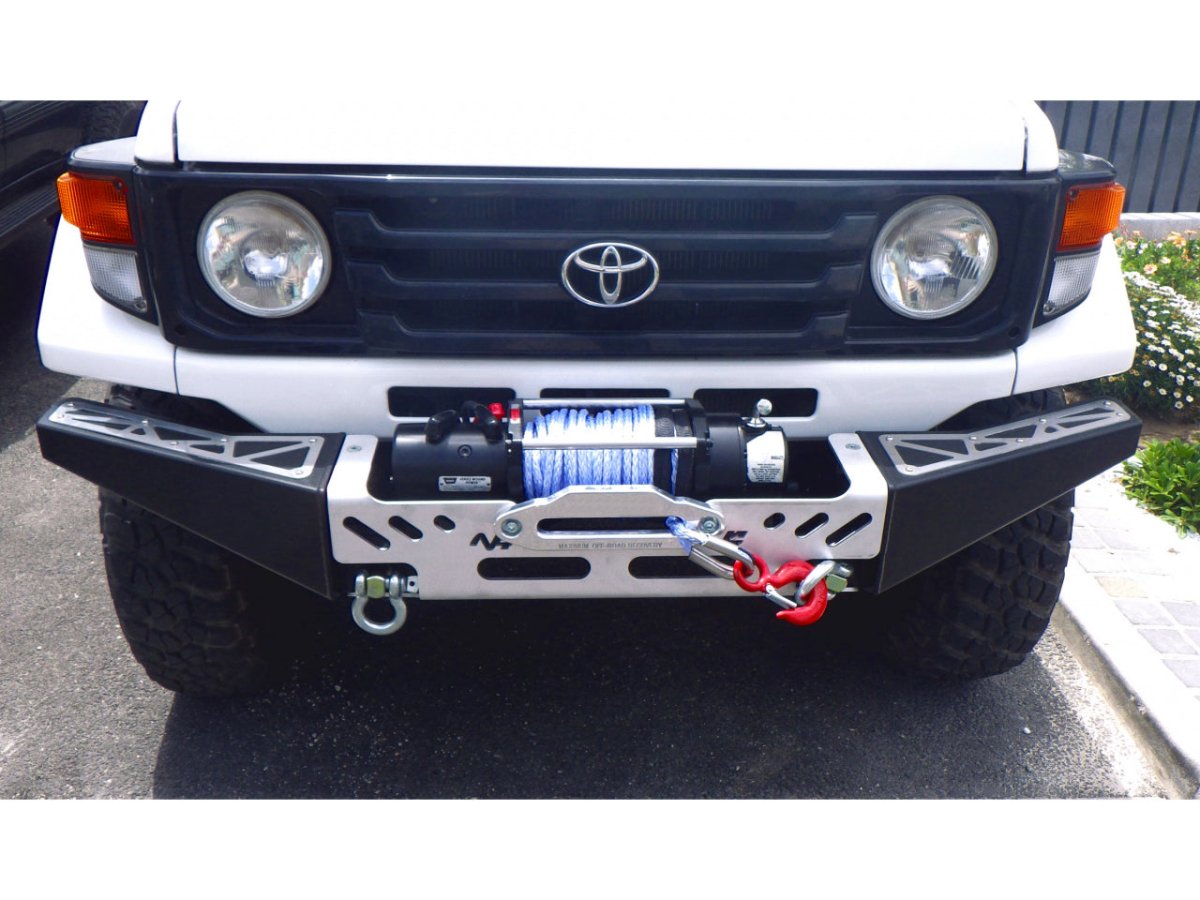 Pare choc avant acier Toyota Série 7 lames avant 2007 N4-Offroad -