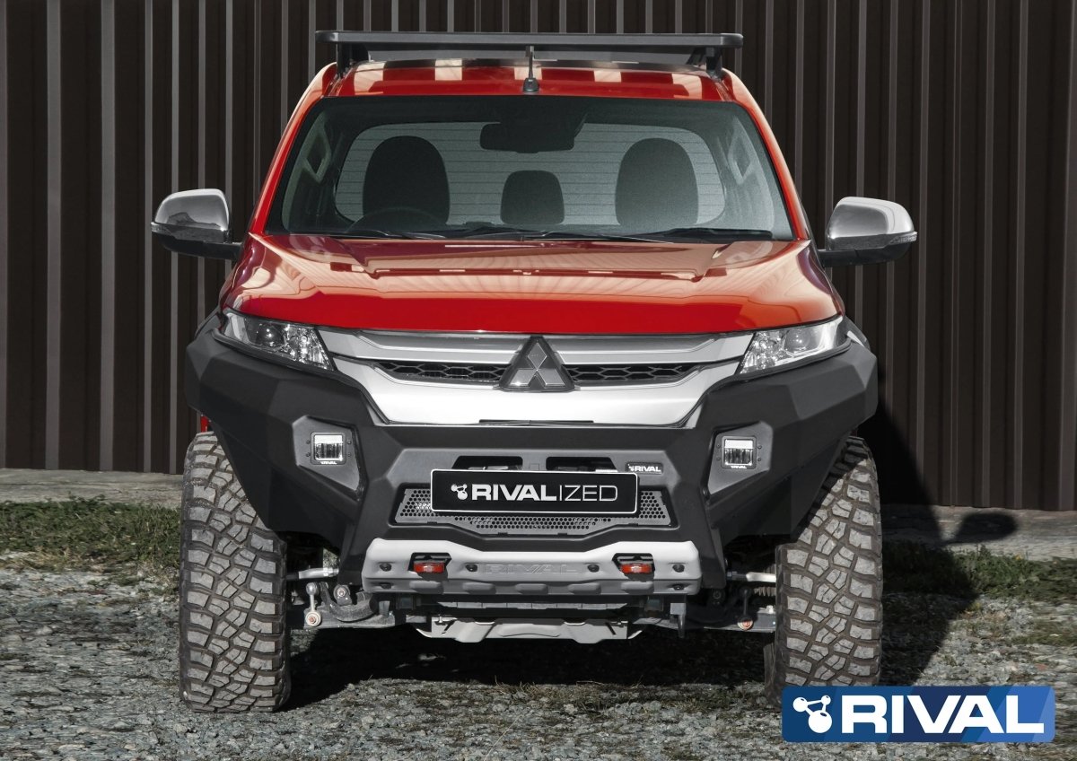 Pare-choc Avant Aluminium Mitsubishi L200 2019-2023 | RIVAL - Mitsubishi L200 2019+