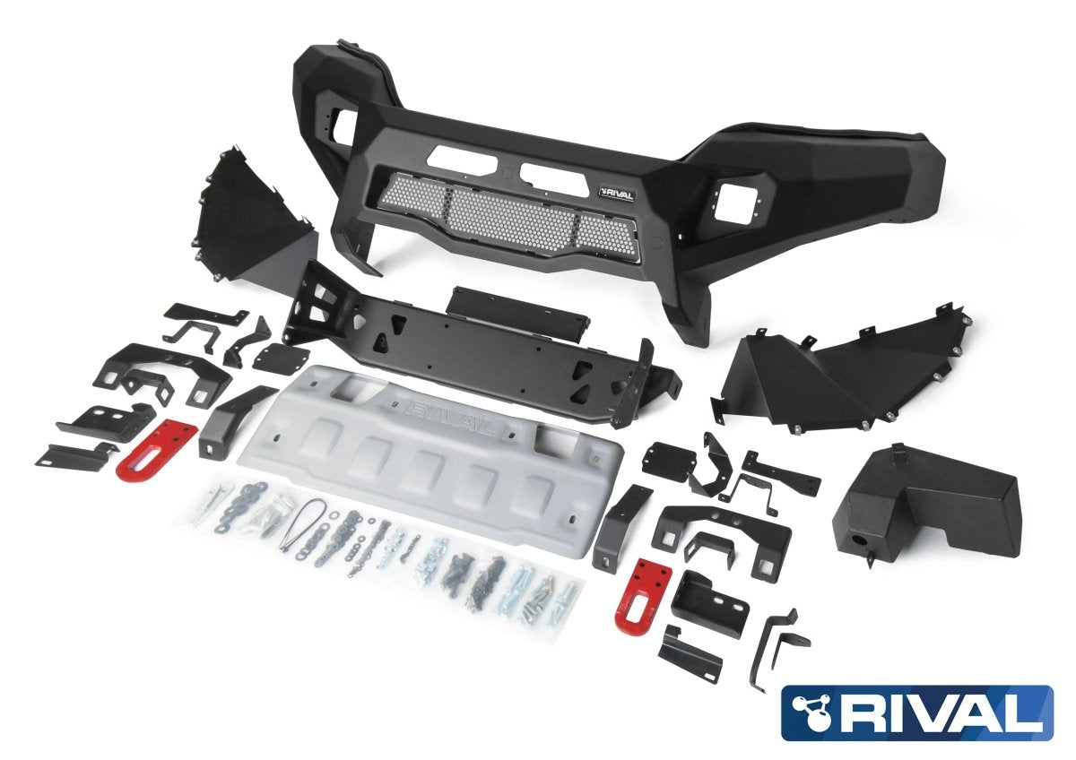 Pare-choc Avant Aluminium Mitsubishi L200 2019-2023 | RIVAL - Mitsubishi L200 2019+