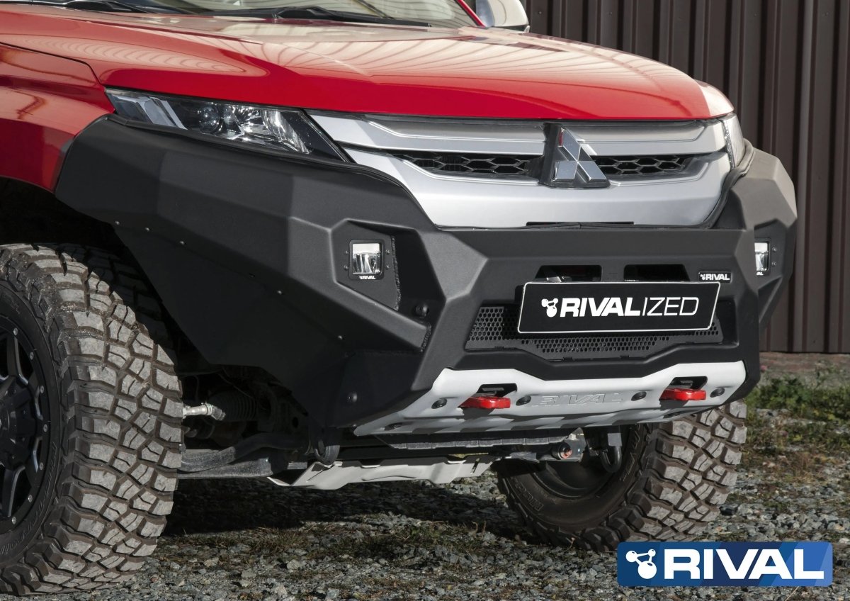 Pare-choc Avant Aluminium Mitsubishi L200 2019-2023 | RIVAL - Mitsubishi L200 2019+
