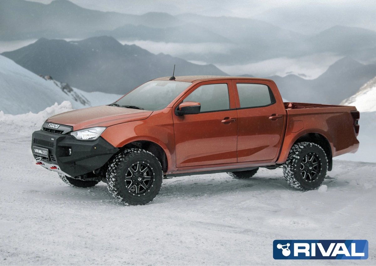 Pare-choc Avant Aluminium Rival4x4 - Isuzu D-max N60 2020-2024 - Isuzu Dmax 2020+