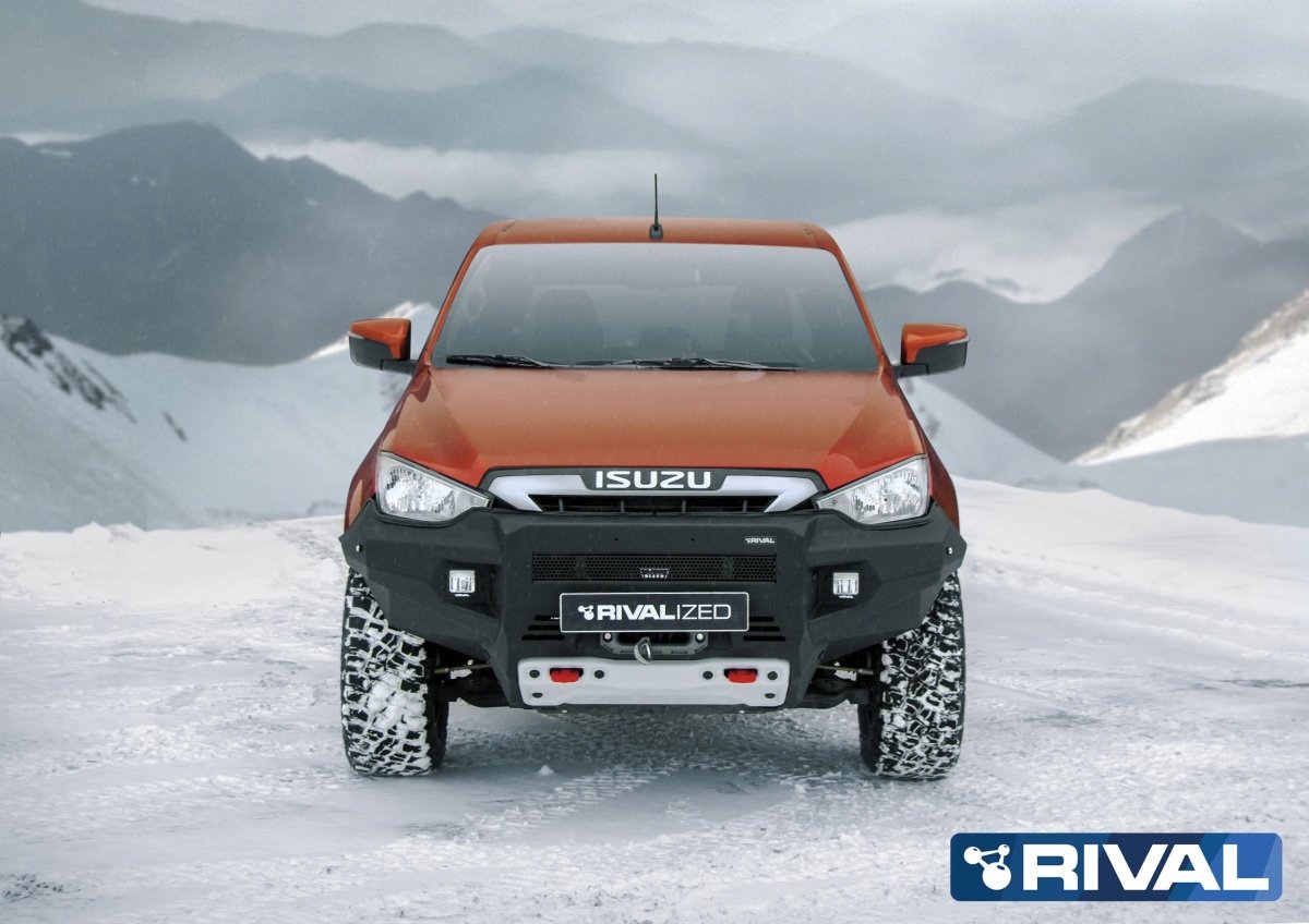 Pare-choc Avant Aluminium Rival4x4 - Isuzu D-max N60 2020-2024 - Isuzu Dmax 2020+