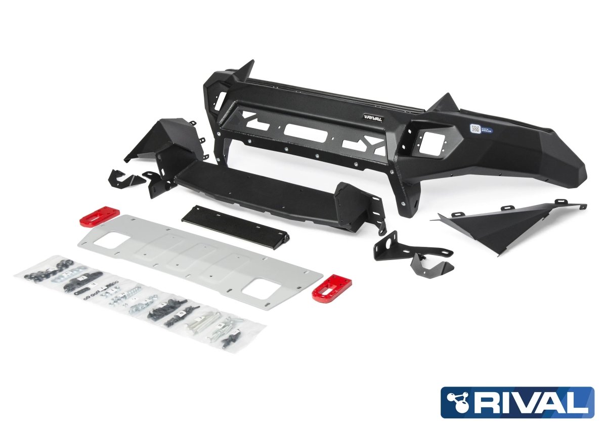 Pare-choc Avant Aluminium Rival4x4 - Isuzu Dmax 2017-2020 - Isuzu Dmax 2012-2020