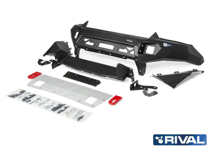 Pare-choc Avant Aluminium Rival4x4 - Isuzu Dmax 2017-2020 - Isuzu Dmax 2012-2020