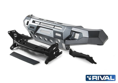 Pare-choc Avant Aluminium Rival4x4 - Mitsubishi L200 2015-2018 - Mitsubishi L200 2015-2019