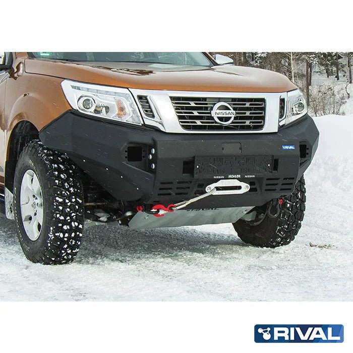 Pare-choc Avant Aluminium Rival4x4 - Nissan Navara NP300 2015+ - Nissan Navara D23