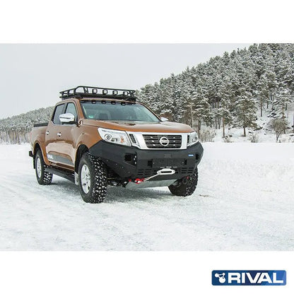 Pare-choc Avant Aluminium Rival4x4 - Nissan Navara NP300 2015+ - Nissan Navara D23