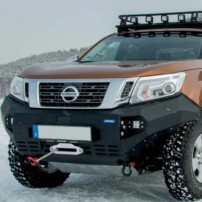 Pare-choc Avant Aluminium Rival4x4 - Nissan Navara NP300 2015+ - Nissan Navara D23