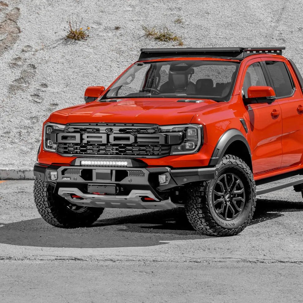 Pare-choc Avant Rival 4x4 Ford Raptor 2023+ | Aluminium Noir - Ford Ranger/Raptor 2023+