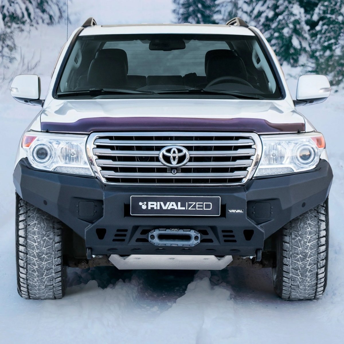Pare-choc Avant Rival Aluminium - Toyota LC200 2006-2015 - Toyota LC200