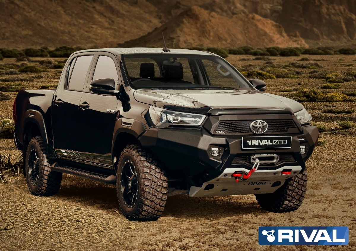 Pare-choc Avant Rival Toyota Hilux 2021 a Present | Léger et Robuste - Toyota Hilux 2016+