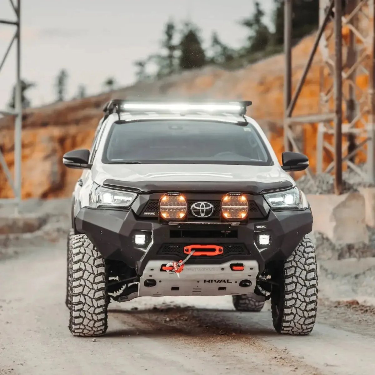 Pare-choc Avant Rival Toyota Hilux 2021 a Present | Léger et Robuste - Toyota Hilux 2016+