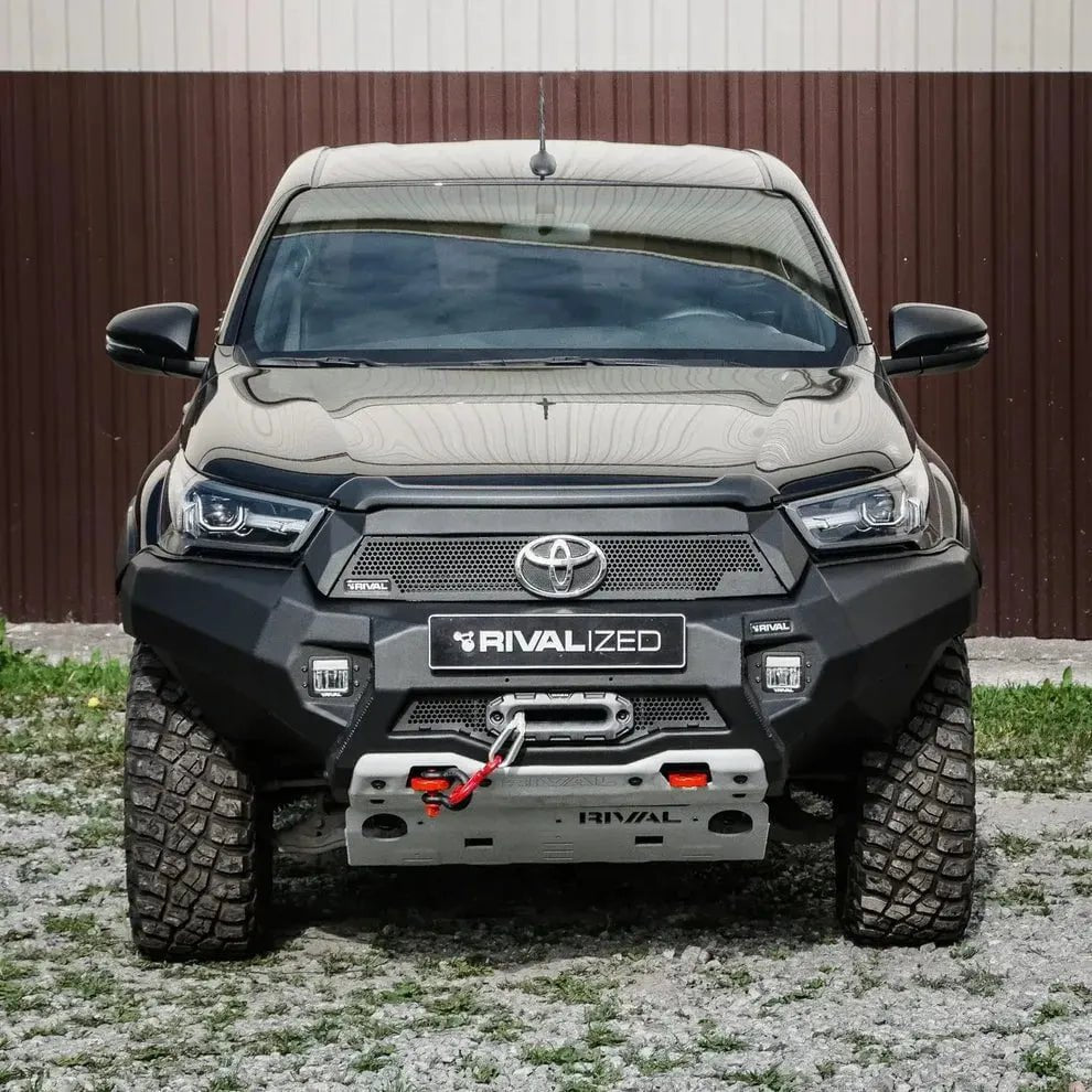 Pare-choc Avant Rival Toyota Hilux 2021 a Present | Léger et Robuste - Toyota Hilux 2016+