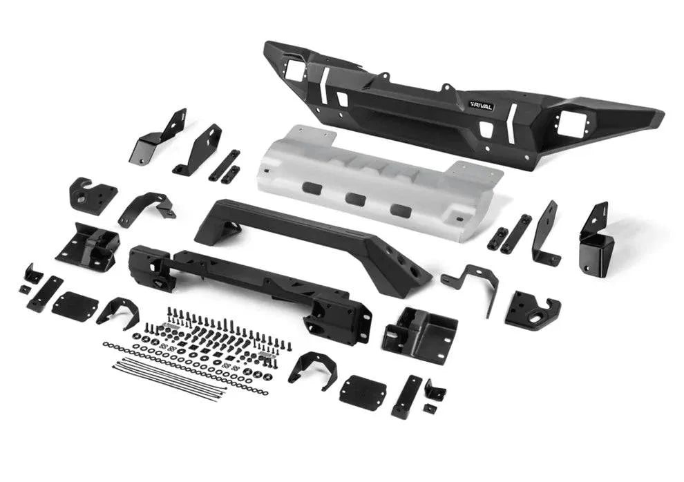 Pare-choc Avant RIVAL4x4 pour Jeep Wrangler JK/JL/JT | Aluminium - Jeep Gladiator JT