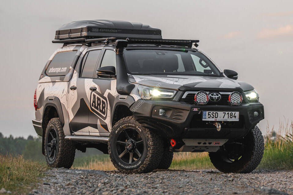 Pare-choc Toyota Hilux 2016-2020 - Stealthbar - Homologué EU - Toyota Hilux 2016+