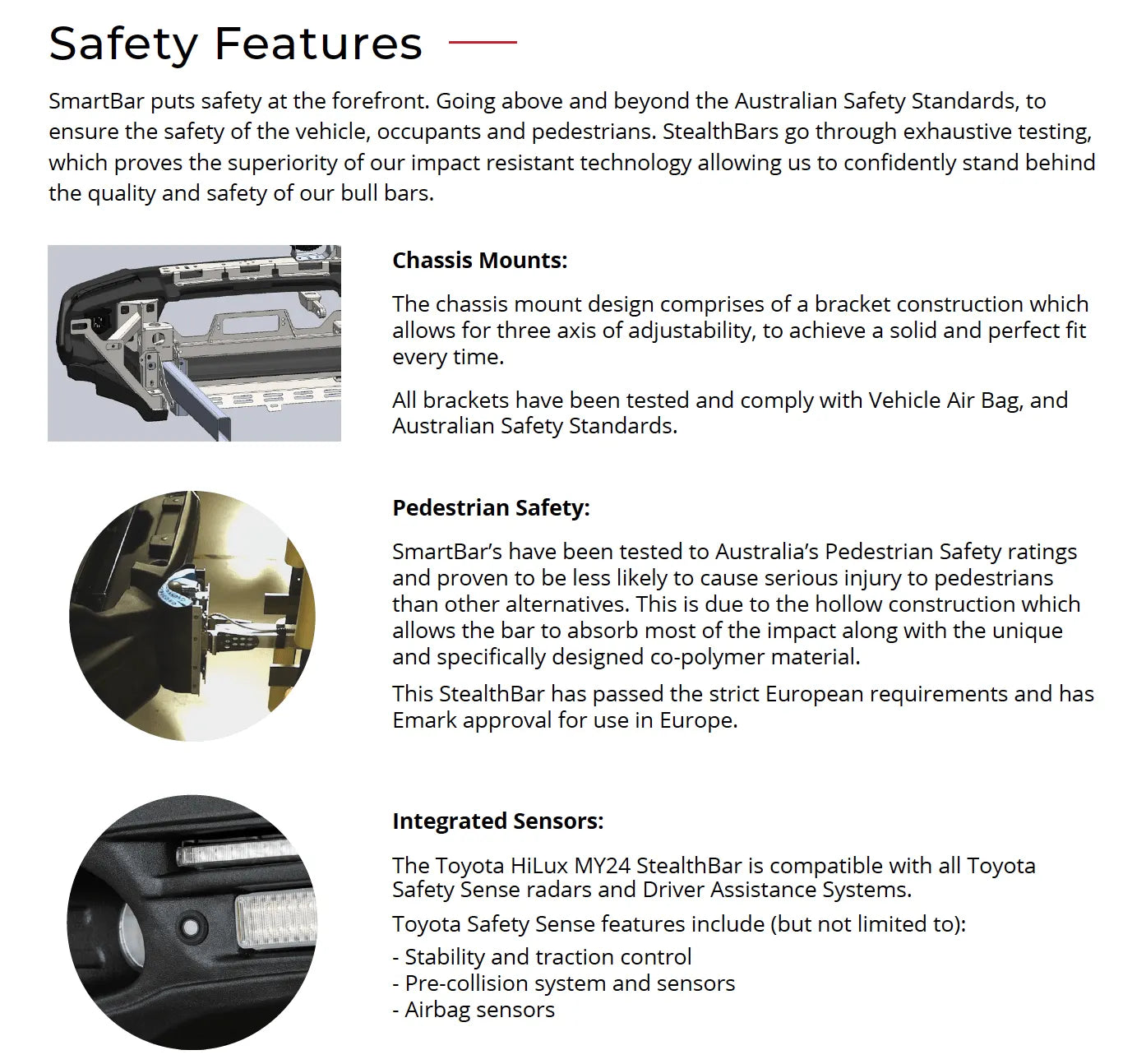 Pare-choc Toyota Hilux 2020 a Present - Stealthbar - Homologué EU - Toyota Hilux 2016+
