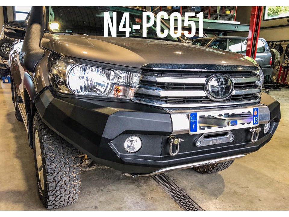Pare-chocs avant acier N4 Toyota Hilux Revo N4-Offroad - Toyota Hilux 2016+