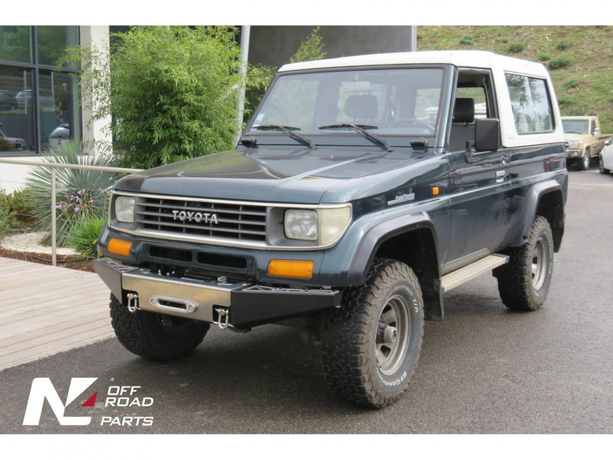 Pare-chocs avant acier Toyota série LJ7 KZJ7 N4-Offroad -