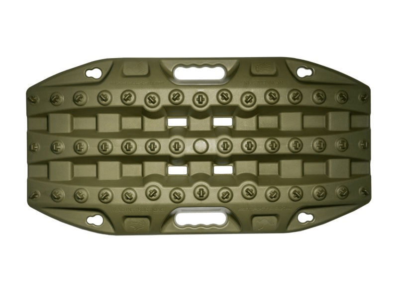 Plaque à sable Maxtrax Mini + Jaxbase vert olive - Le set - BYD Shark 2024+