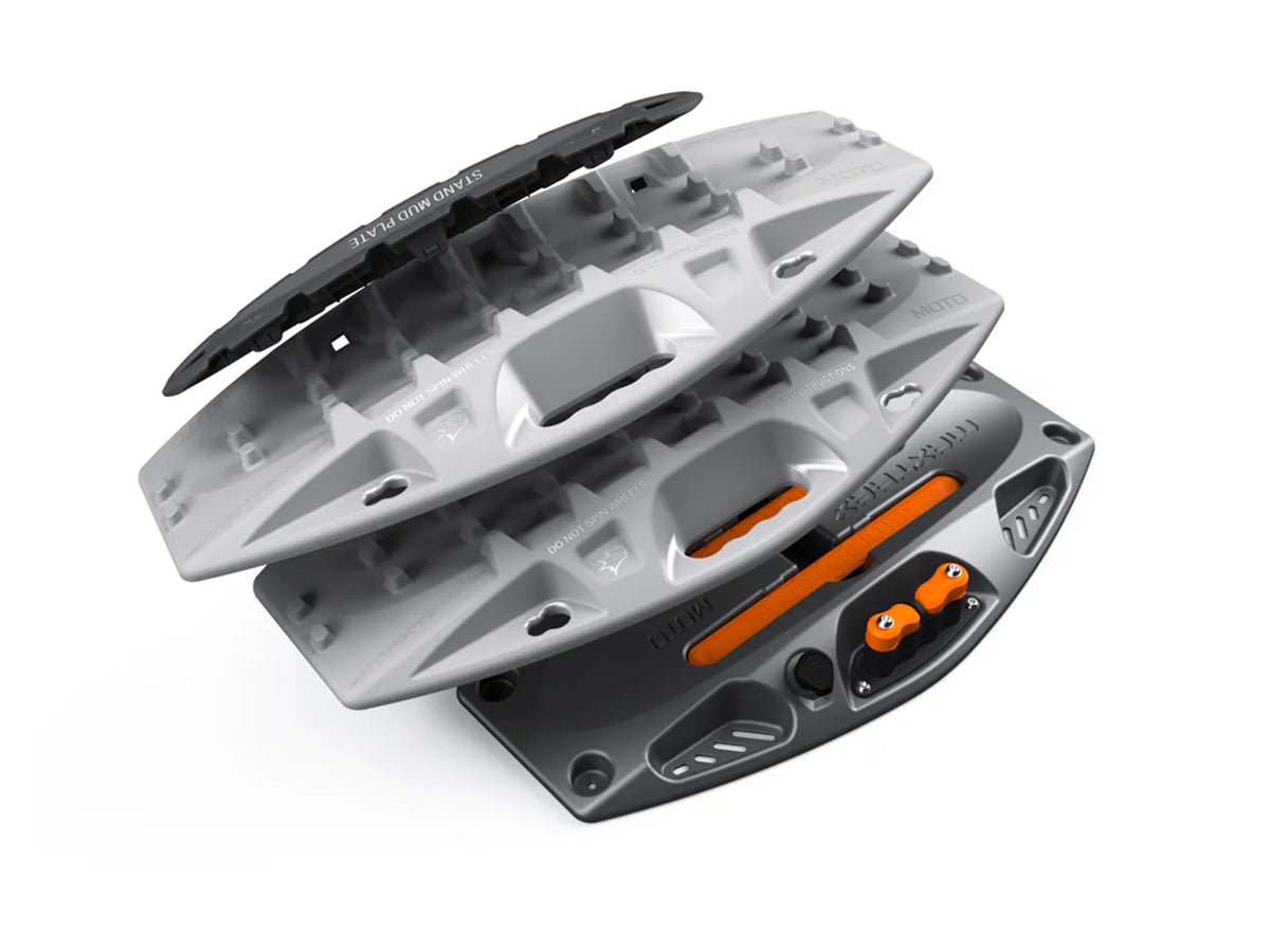 Plaque à sable Maxtrax Moto Board Grise | Désensablage - BYD Shark 2024+