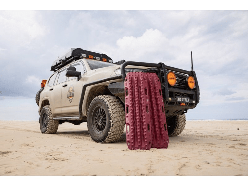 Plaques à sable Maxtrax MKII bordeaux - La paire - Edition limitée Maroon - BYD Shark 2024+