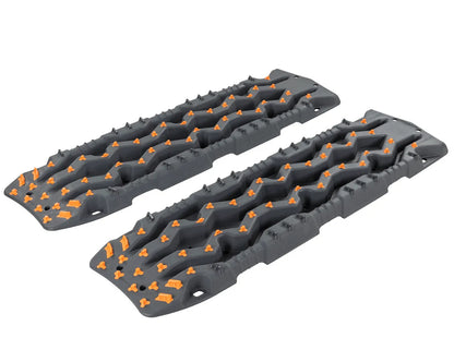 Plaques a Sable TREDPRO ARB 4x4 - La paire (2x) - Grises/Orange - BYD Shark 2024+