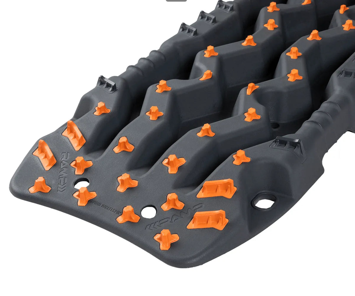 Plaques a Sable TREDPRO ARB 4x4 - La paire (2x) - Grises/Orange - BYD Shark 2024+