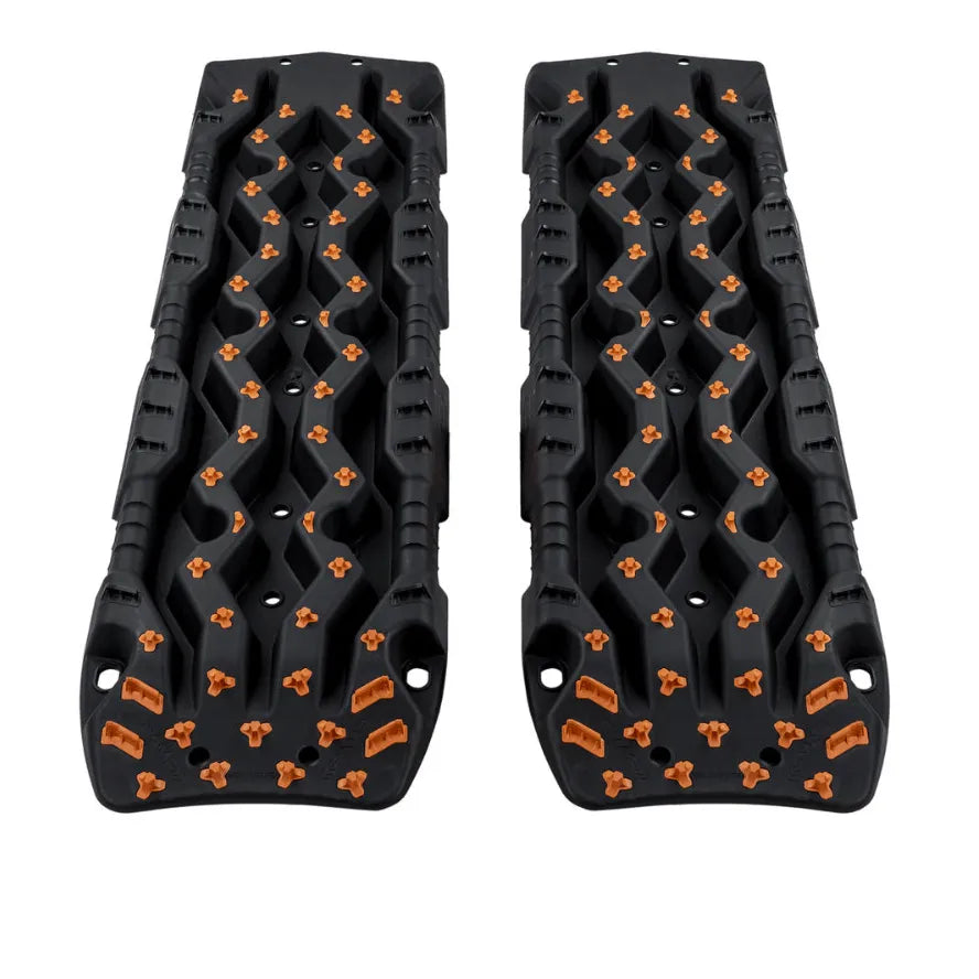 Plaques a Sable TREDPRO ARB 4x4 - La paire (2x) - Noires/Orange - BYD Shark 2024+