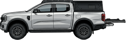Plateau Coulissant Ford Ranger T9 Double Cabine Predator Offroad - Ford Ranger/Raptor 2023+