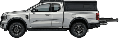Plateau Coulissant Ford Ranger T9 Extra Cabine Predator Offroad - Ford Ranger/Raptor 2023+