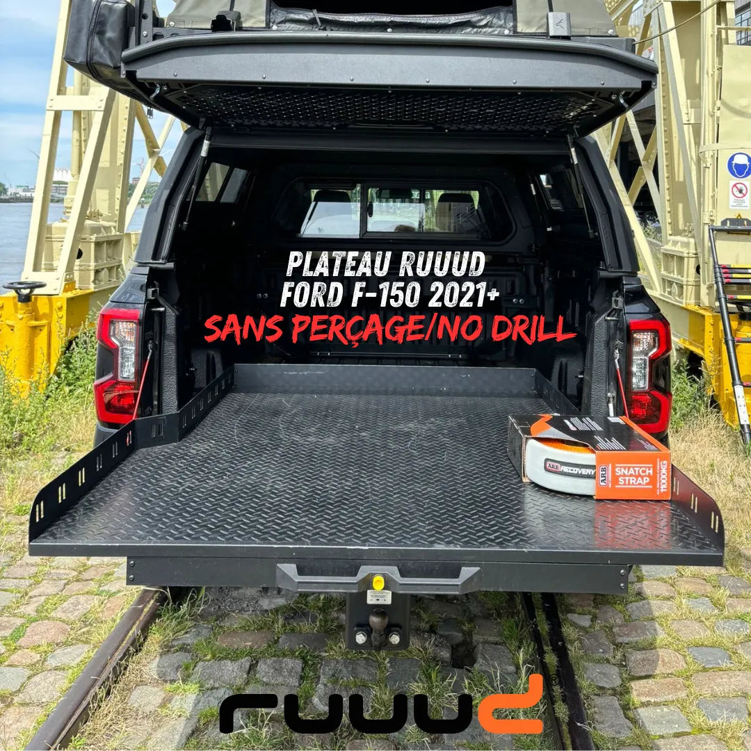Plateau Coulissant RUUUD Ford F-150 2021+ | Installation Sans Perçage - Ford F150