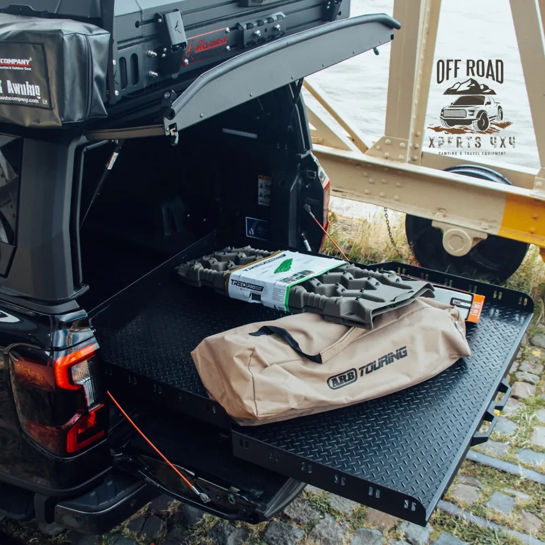 Plateau Coulissant RUUUD Ford Ranger 2023+ SUPER-CAB | Installation Sans Perçage - Ford Ranger/Raptor 2023+