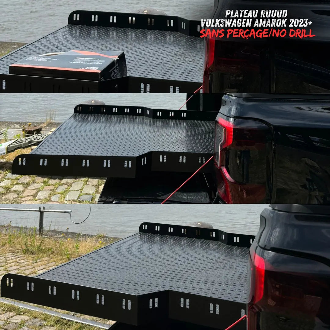 Plateau Coulissant RUUUD Volkswagen Amarok 2023+ NEXT GEN (Sans Perçage) - VW Amarok 2023+