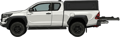 Plateau Coulissant Toyota Hilux 2016+ Extra Cabine Predator Offroad - Toyota Hilux 2016+