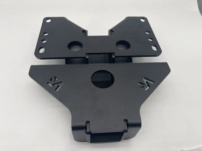 Adaptateur carré US 2" spécifique aux platines de treuil N4-Offroad - BYD Shark 2024+