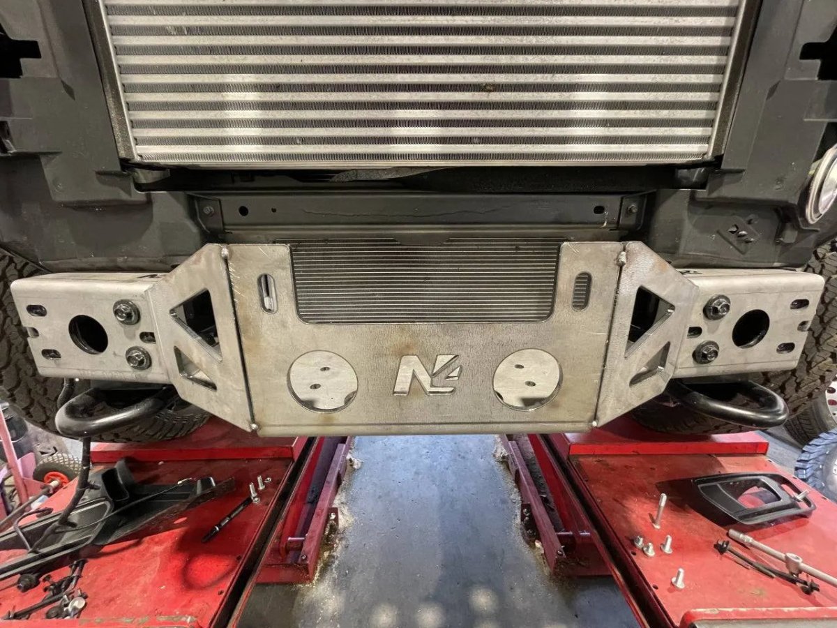 Platine de Treuil Ford Raptor 2018 a 2022 sur Pare-choc d'Origine - Ford Raptor 2018-2022