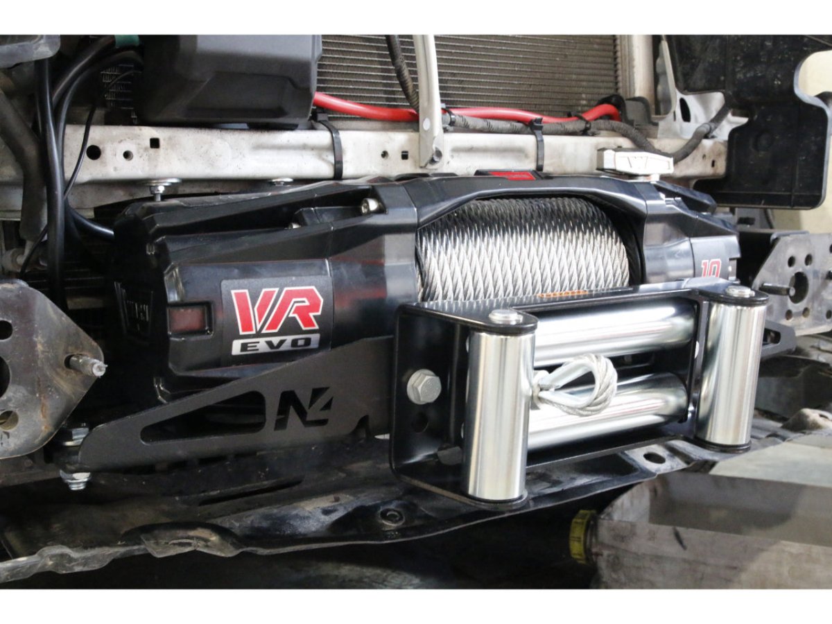 Platine de treuil intégrée au pare-chocs d'origine pour Toyota Hilux Vigo N4-Offroad - Toyota Hilux 2005-2015