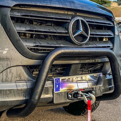 Platine de Treuil Mercedes Sprinter W906/W907 Avant 2022 - sur Pare-choc d’Origine - Mercedes Sprinter 2006-2018