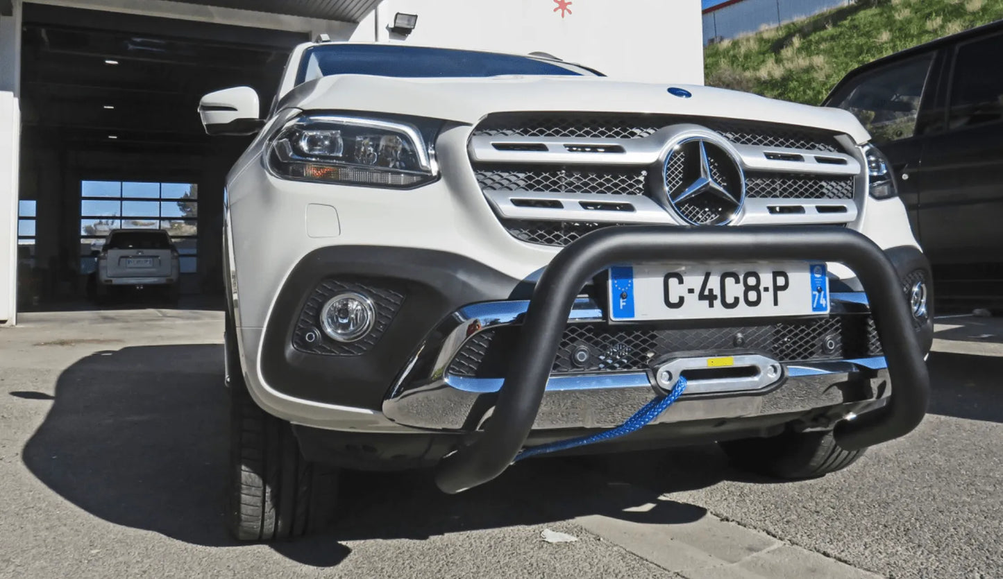 Platine de Treuil Nissan Navara NP300 et Class X sur Pare-choc d'Origine - Mercedes Class X