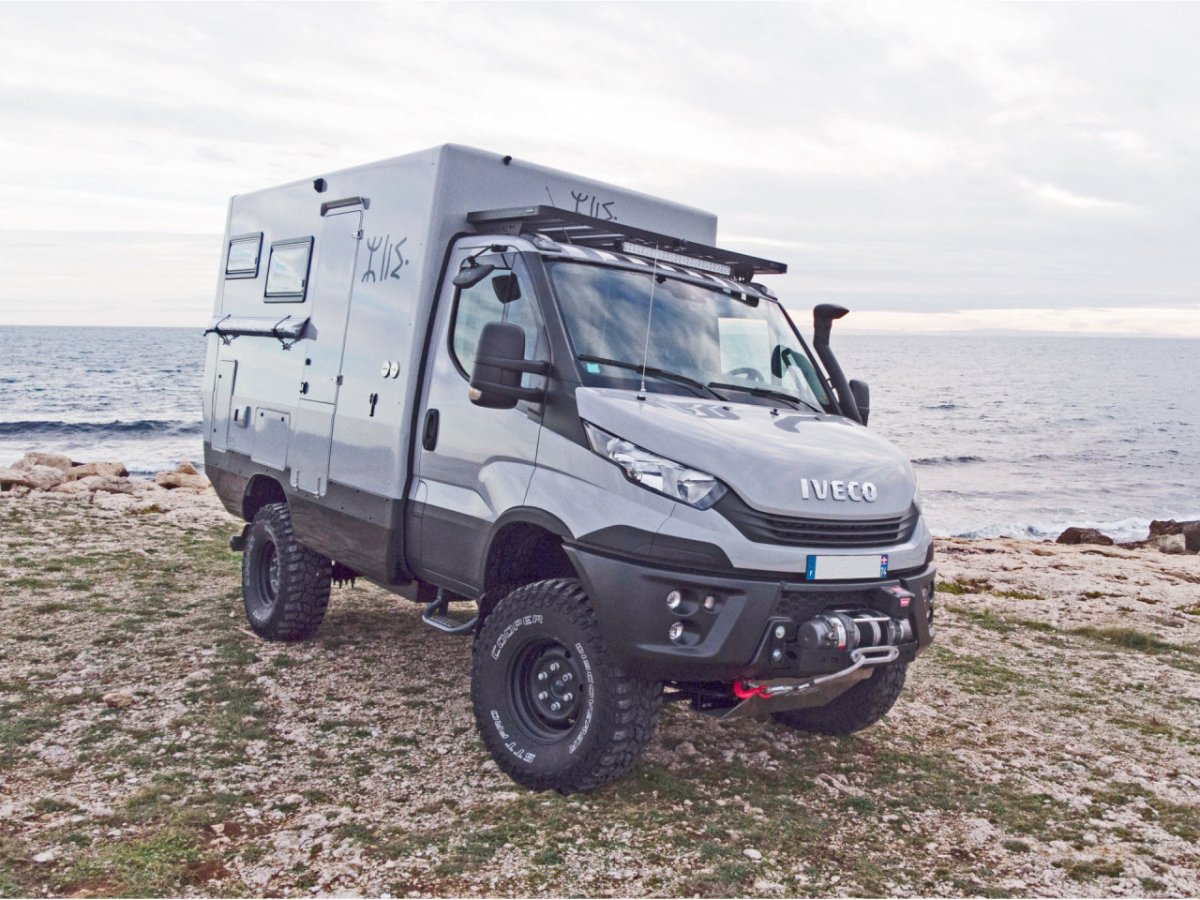 Platine de treuil pour Iveco Daily 4x4 2006-10/2019 N4-Offroad - Iveco Daily
