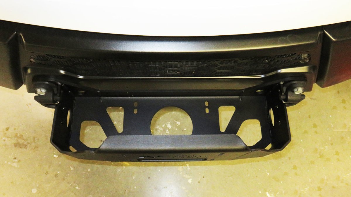 Platine de treuil pour Iveco Daily 4x4 III ph 2 - compatible treuils électriques 4-8 Tonnes N4-Offroad - Iveco Daily