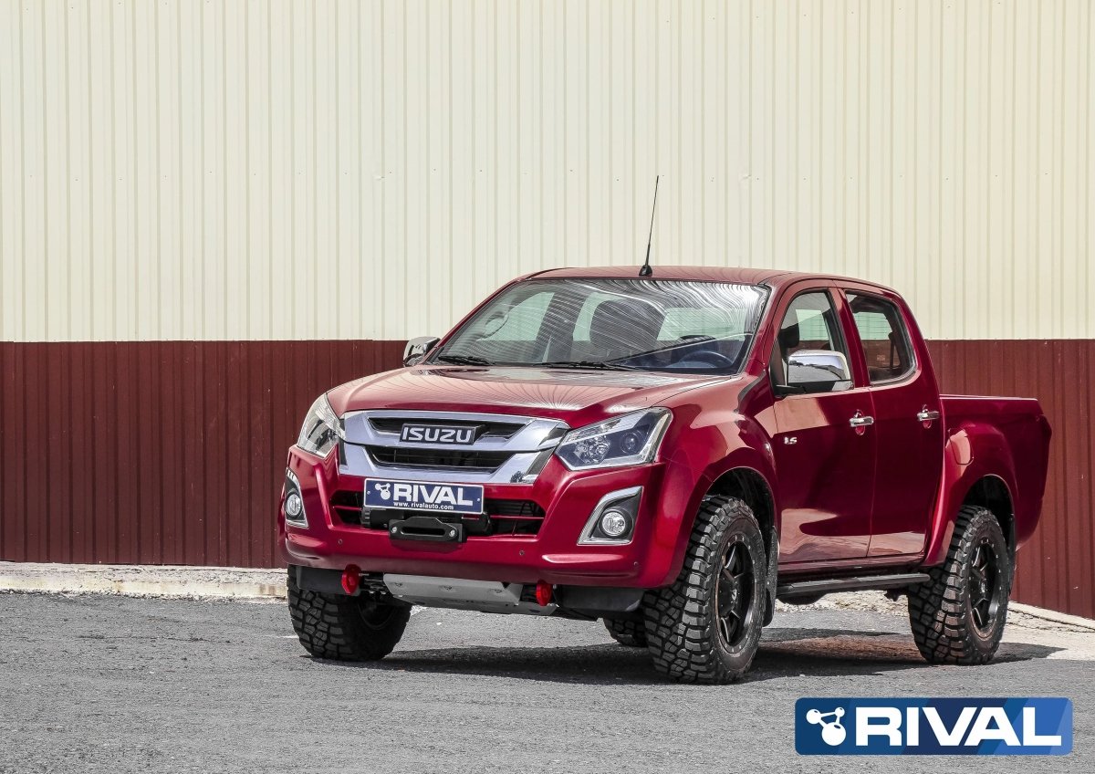 Platine de Treuil RIVAL Isuzu D-Max 2017-2020 - Robuste et Discrète - Isuzu Dmax 2012-2020
