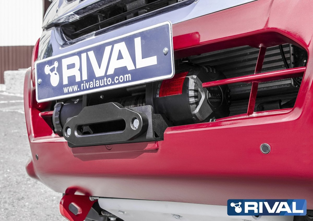Platine de Treuil RIVAL Isuzu D-Max 2017-2020 - Robuste et Discrète - Isuzu Dmax 2012-2020