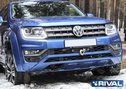 Platine de Treuil RIVAL pour Volkswagen Amarok 2010-2022 - Robuste & Discrète - VW Amarok 2011-2022