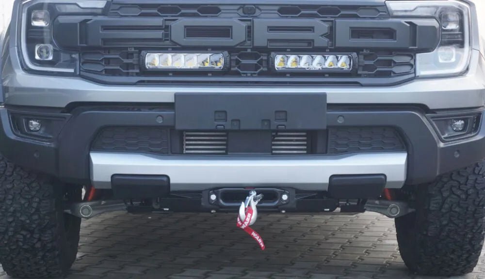 Platine Treuil Discrète pour Ford RAPTOR 2023 à Présent - Installation Facile - Ford Ranger/Raptor 2023+