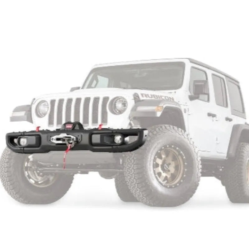 Support de Treuil WARN Jeep JL & JT – sur Pare-choc d'Origine - Jeep Gladiator JT