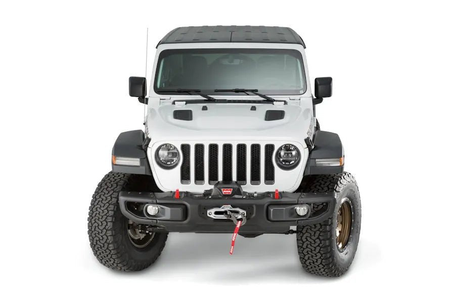 Support de Treuil WARN Jeep JL & JT – sur Pare-choc d'Origine - Jeep Gladiator JT